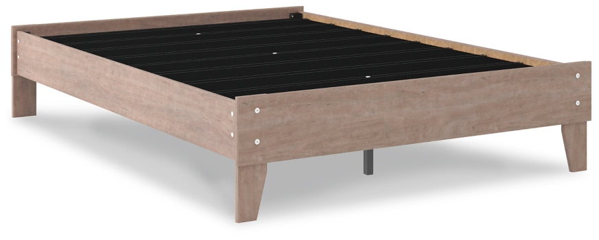 Flannia Queen Platform Bed - MyWaynesHome #