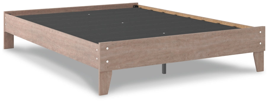 Flannia Queen Platform Bed - MyWaynesHome #