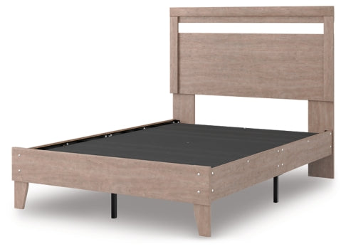 Flannia Queen Panel Platform Bed - MyWaynesHome #