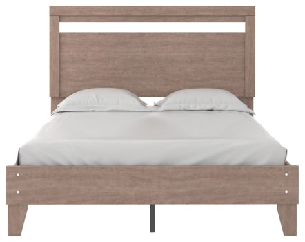 Flannia Queen Panel Platform Bed - MyWaynesHome #