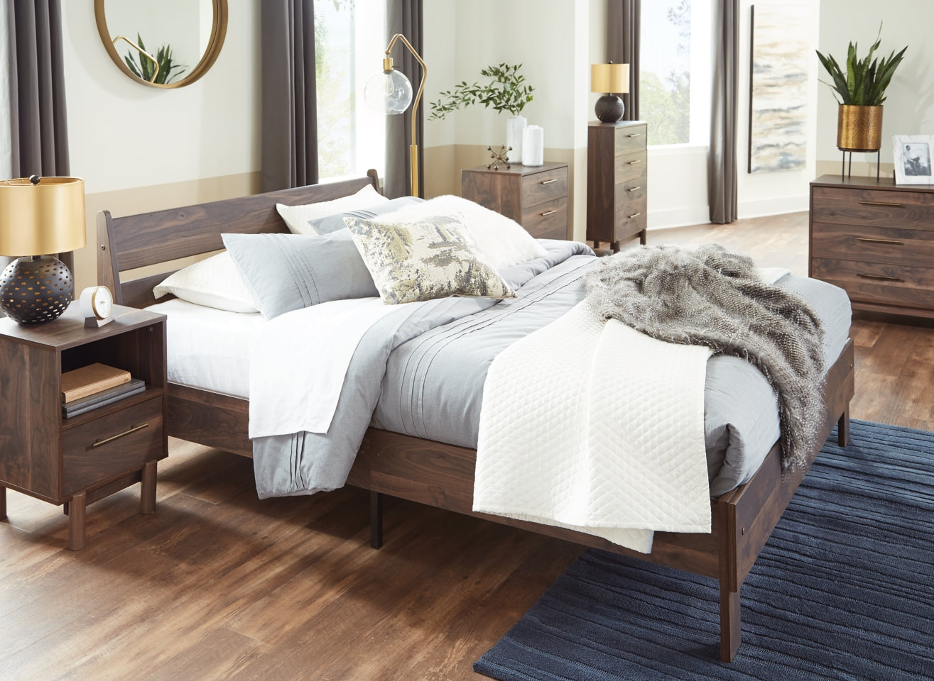 Calverson Queen Panel Platform Bed - MyWaynesHome #