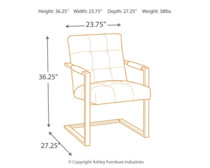 Starmore Home Office Desk with Chair and Storage - MyWaynesHome #