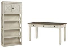 Bolanburg Home Office Desk and Storage - MyWaynesHome #