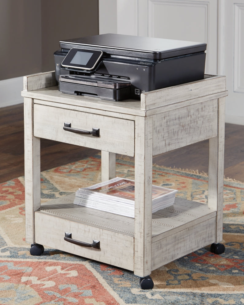 Carynhurst Home Office Desk and Storage - MyWaynesHome #