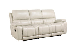 CICERO RECLINING SOFA-CREAM - MyWaynesHome #