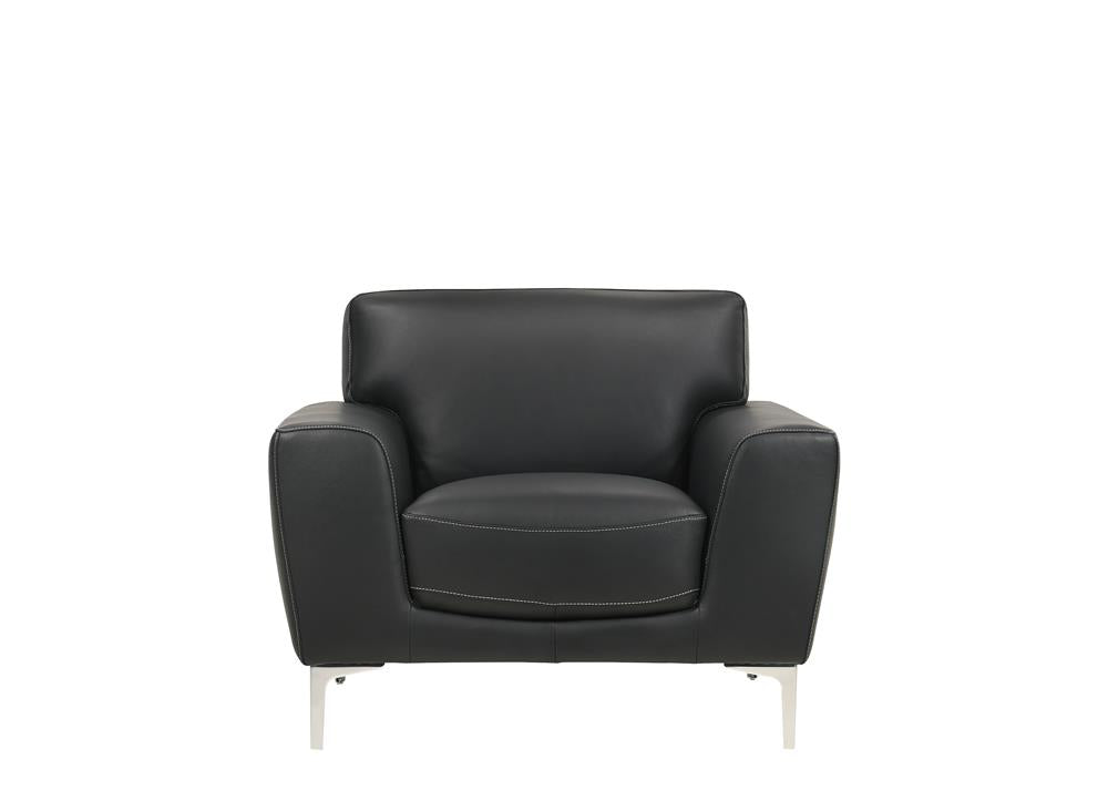 CARRARA CHAIR-BLACK - MyWaynesHome #