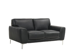 CARRARA LOVESEAT-BLACK - MyWaynesHome #