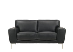 CARRARA LOVESEAT-BLACK - MyWaynesHome #