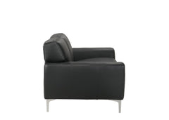 CARRARA LOVESEAT-BLACK - MyWaynesHome #