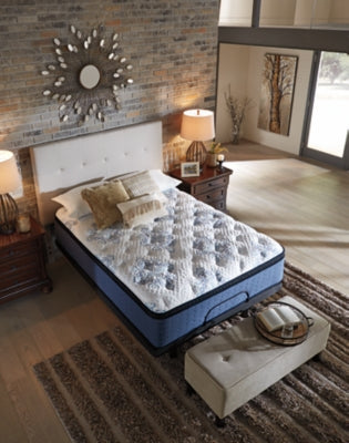 Mt Dana Euro Top Queen Mattress with Head-Foot Model Better Queen Adjustable Base - MyWaynesHome #