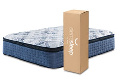 Mt Dana Euro Top Queen Mattress with Head-Foot Model Better Queen Adjustable Base - MyWaynesHome #