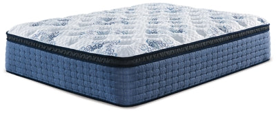 Mt Dana Euro Top Queen Mattress with Head-Foot Model Better Queen Adjustable Base - MyWaynesHome #