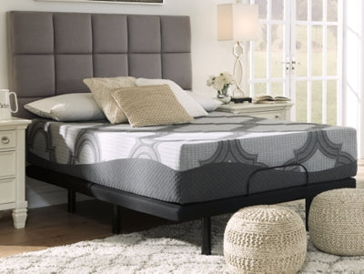 12 Inch Ashley Hybrid Queen Adjustable Base and Mattress - MyWaynesHome #