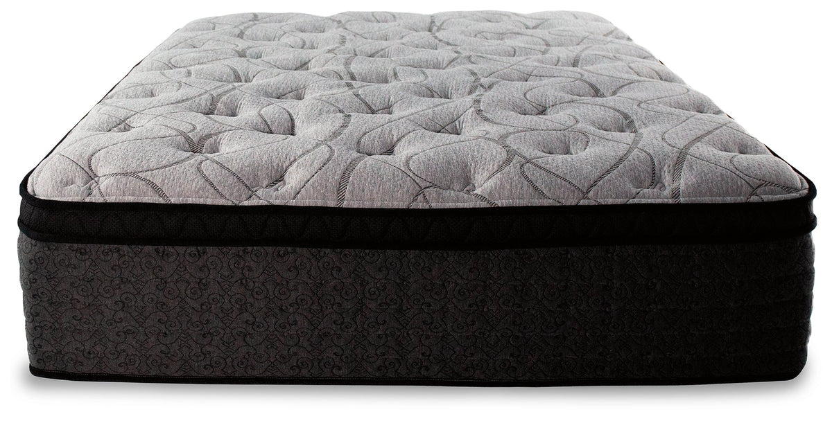 Hybrid 1600 King Mattress with Head-Foot Model Best King Adjustable Base - MyWaynesHome #