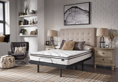 Hybrid 1600 King Mattress with Head-Foot Model Best King Adjustable Base - MyWaynesHome #