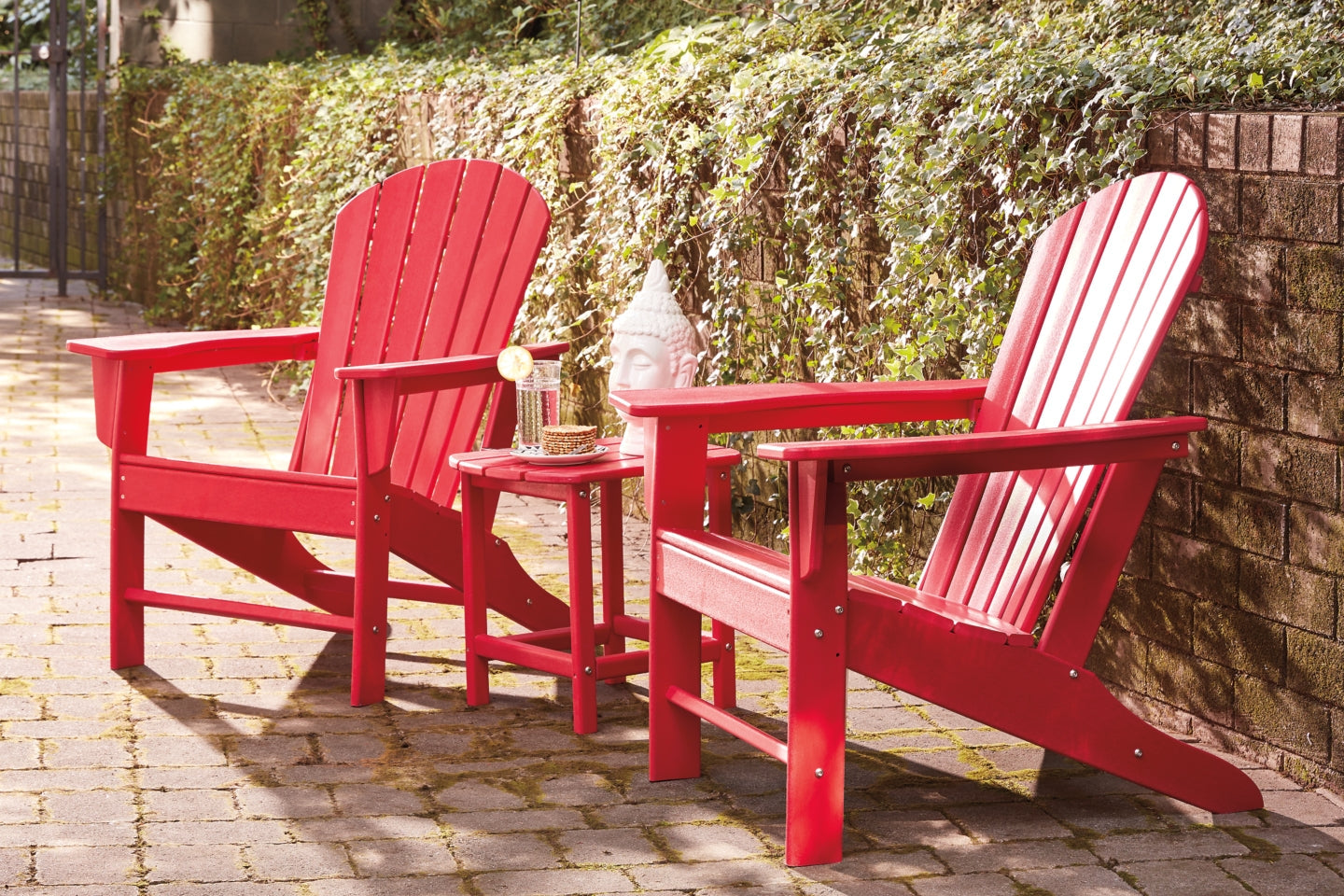 Sundown Treasure 2 Outdoor Chairs with End Table - MyWaynesHome #