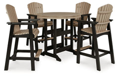Fairen Trail Outdoor Bar Table and 4 Barstools - MyWaynesHome #