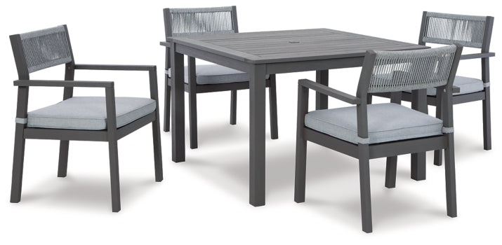 Eden Town Outdoor Dining Table and 4 Chairs - MyWaynesHome #