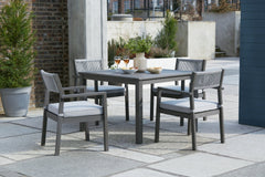 Eden Town Outdoor Dining Table and 4 Chairs - MyWaynesHome #