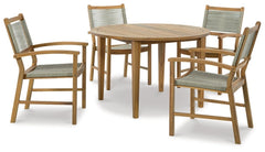 Janiyah Outdoor Dining Table and 4 Chairs - MyWaynesHome #