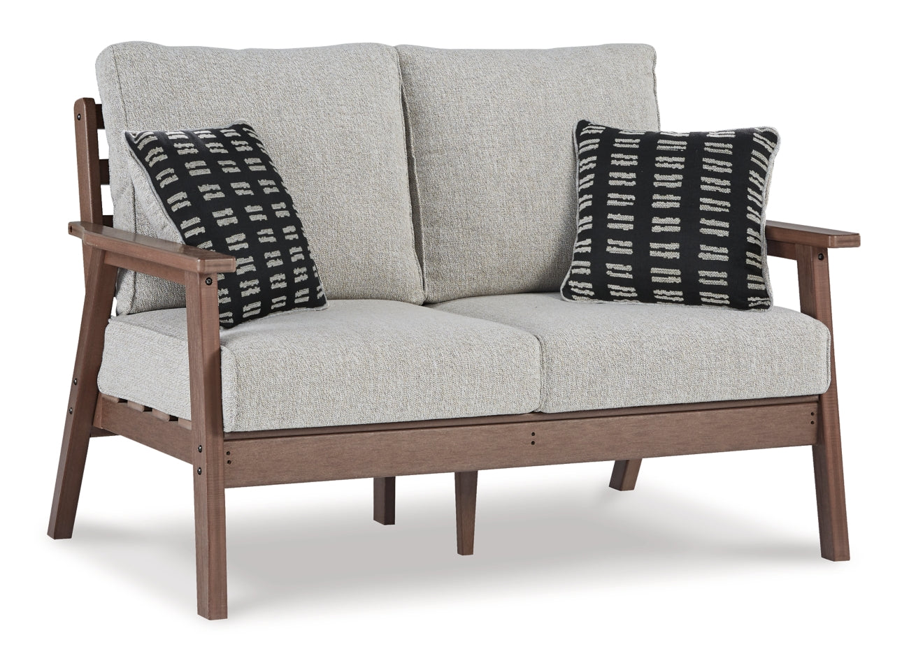 Emmeline Outdoor Sofa and Loveseat with Coffee Table - MyWaynesHome #