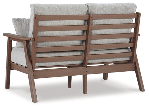 Emmeline Outdoor Loveseat with Coffee Table - MyWaynesHome #