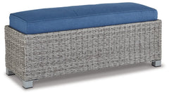 Naples Beach Outdoor Bench with Cushion - MyWaynesHome #