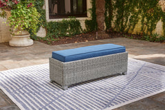 Naples Beach Outdoor Bench with Cushion - MyWaynesHome #