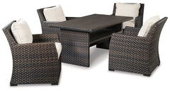 Easy Isle Outdoor Dining Table and 4 Chairs - MyWaynesHome #