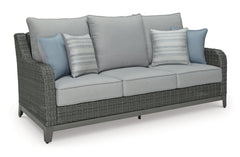 Elite Park Outdoor Sofa and  2 Lounge Chairs with Coffee Table and 2 End Tables - MyWaynesHome #