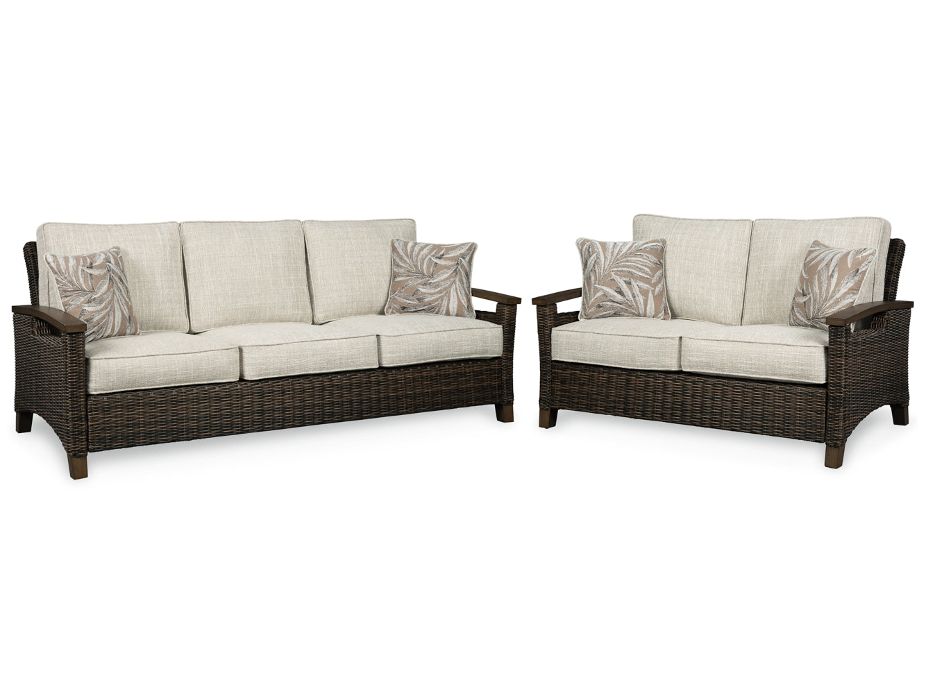 Paradise Trail Outdoor Sofa and Loveseat - MyWaynesHome #