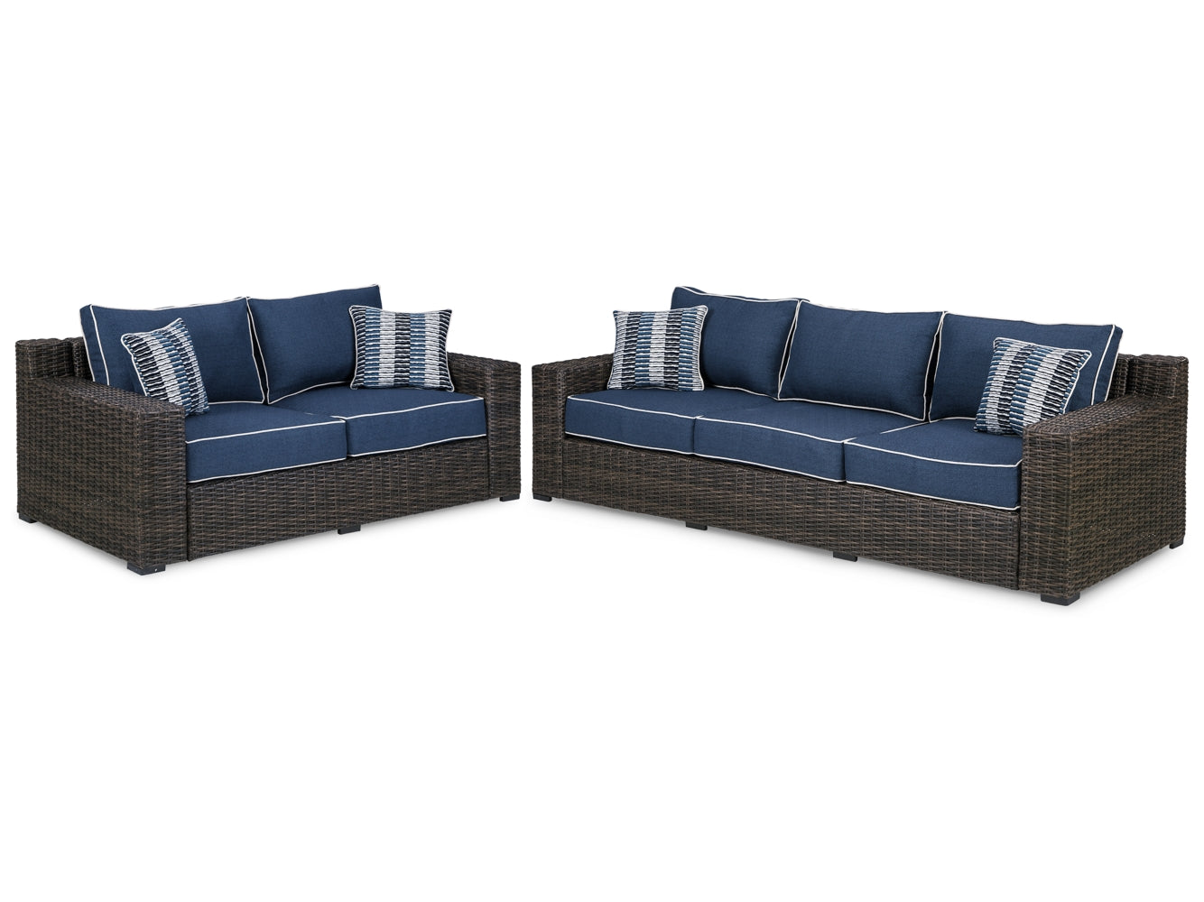 Grasson Lane Outdoor Sofa and Loveseat - MyWaynesHome #