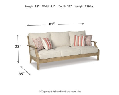 Clare View Outdoor Sofa with 2 Lounge Chairs - MyWaynesHome #