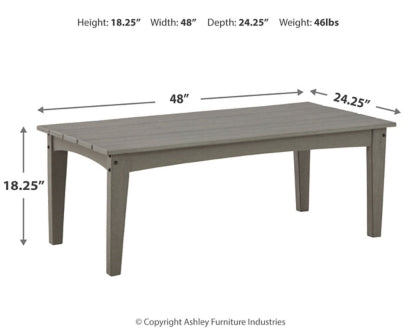 Visola Outdoor Coffee Table with 2 End Tables - MyWaynesHome #