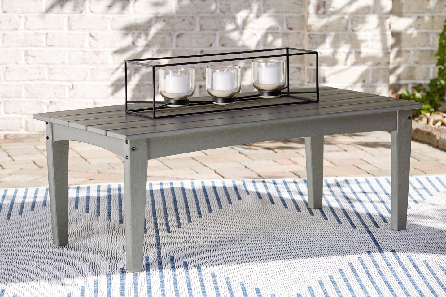 Visola Outdoor Sofa and Loveseat with Coffee Table - MyWaynesHome #