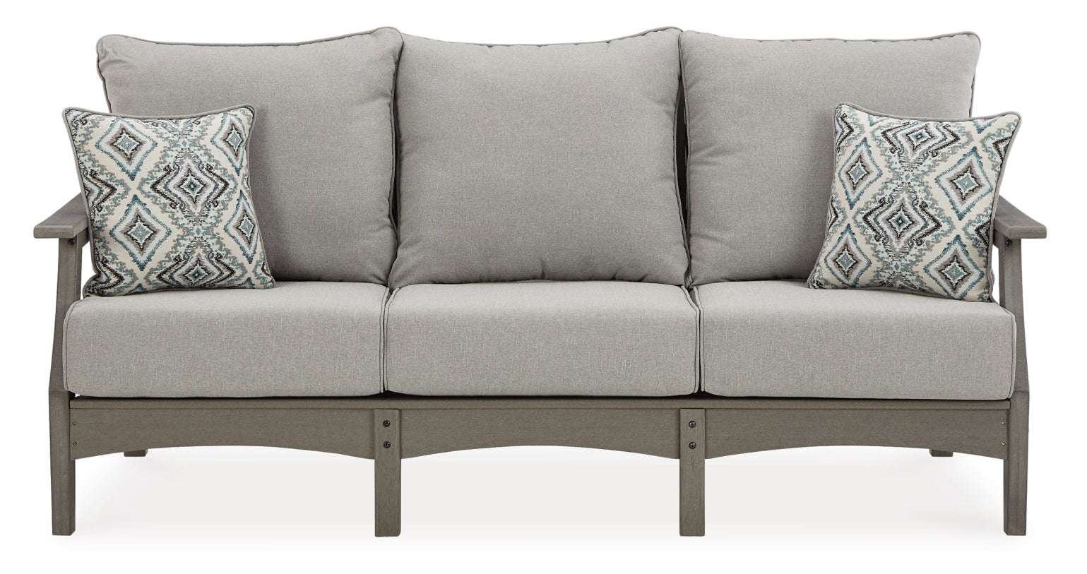Visola Outdoor Sofa and Loveseat with Coffee Table - MyWaynesHome #