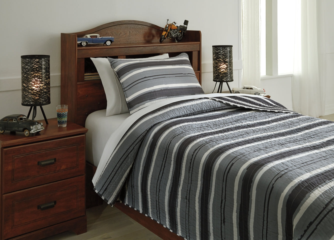 Merlin 2-Piece Twin Coverlet Set - MyWaynesHome #