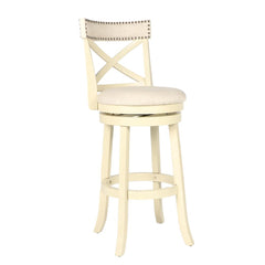 YORK 29" BAR STOOL-WHITE - MyWaynesHome #