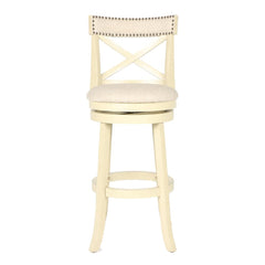 YORK 29" BAR STOOL-WHITE - MyWaynesHome #