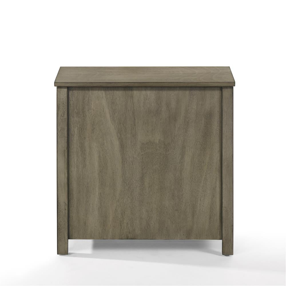 SAMSON END TABLE W/DRWR-GRAY - MyWaynesHome #