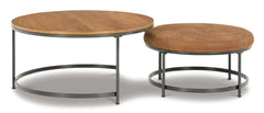 Drezmoore Coffee Table with 2 End Tables - MyWaynesHome #