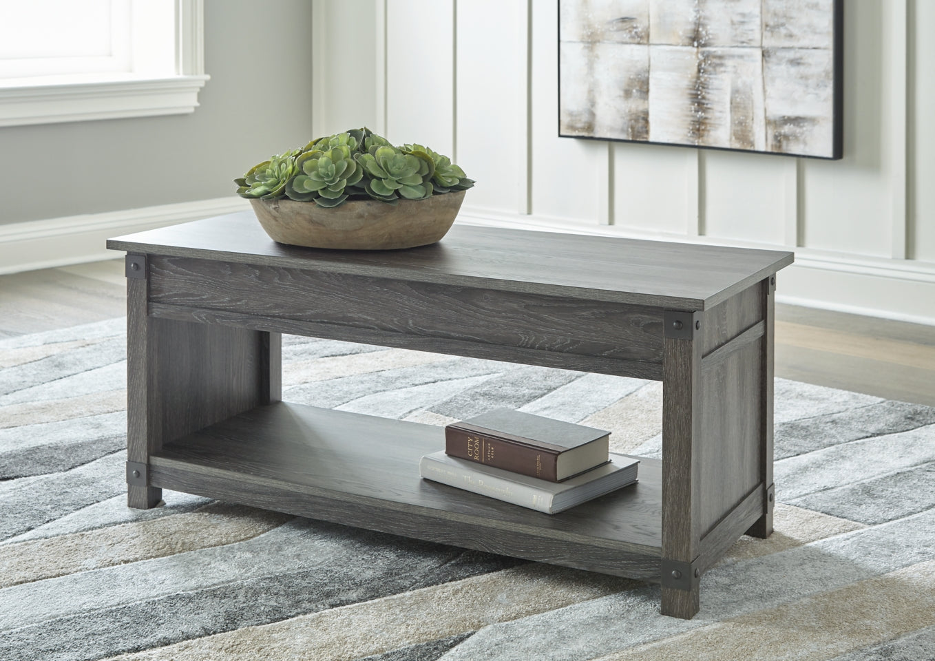 Freedan Coffee Table with 2 End Tables - MyWaynesHome #