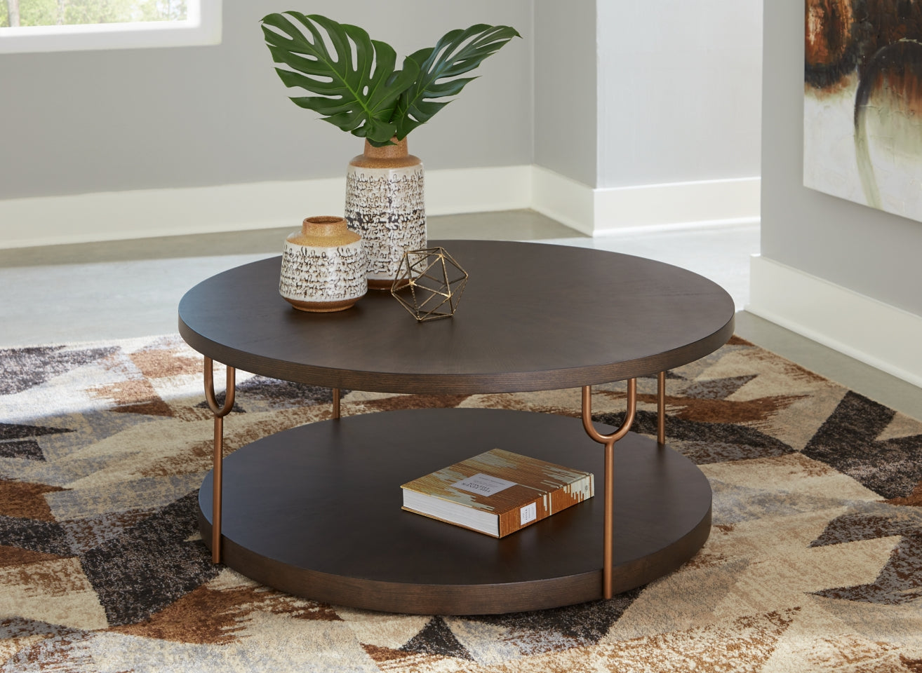 Brazburn Coffee Table with 2 End Tables - MyWaynesHome #