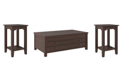 Camiburg Coffee Table with 2 End Tables - MyWaynesHome #