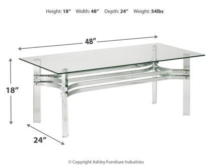 Braddoni Coffee Table with 1 End Table - MyWaynesHome #