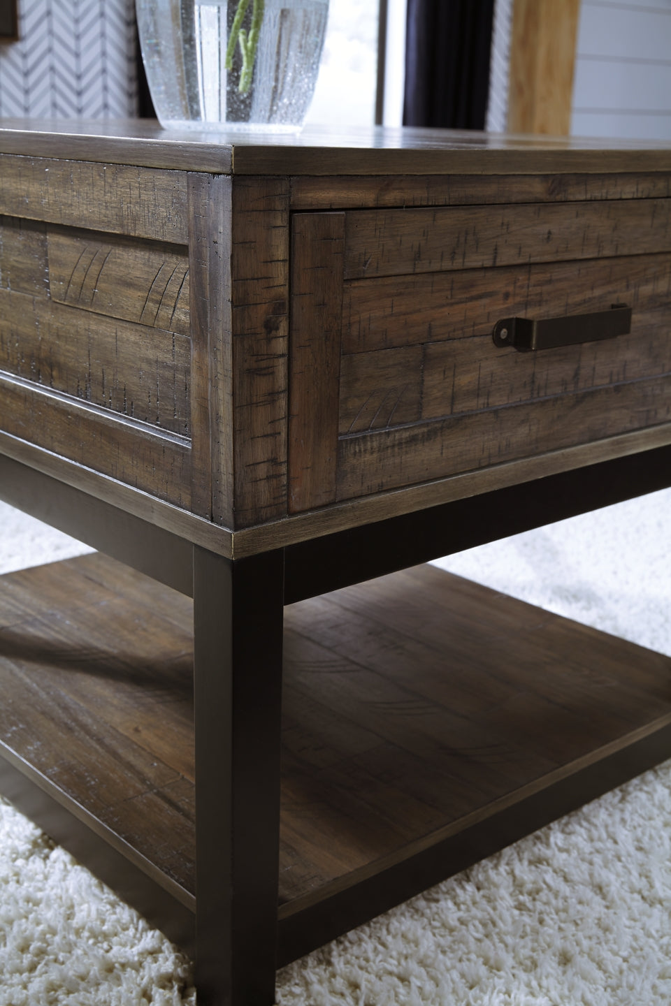 Johurst Coffee Table with 1 End Table - MyWaynesHome #