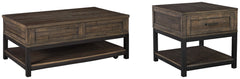 Johurst Coffee Table with 1 End Table - MyWaynesHome #