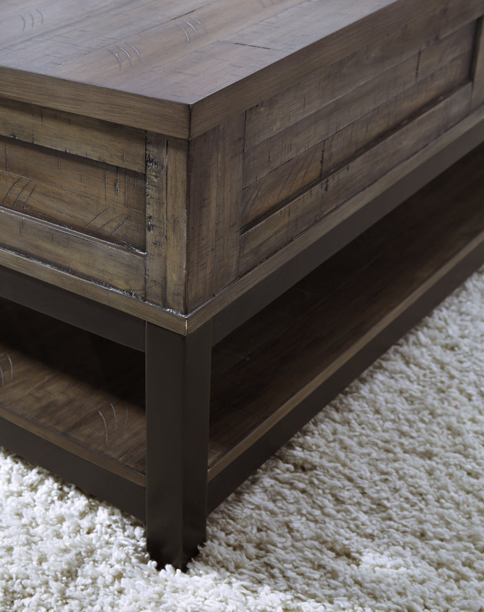 Johurst Coffee Table with 1 End Table - MyWaynesHome #