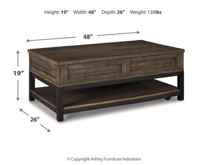 Johurst Coffee Table with 1 End Table - MyWaynesHome #