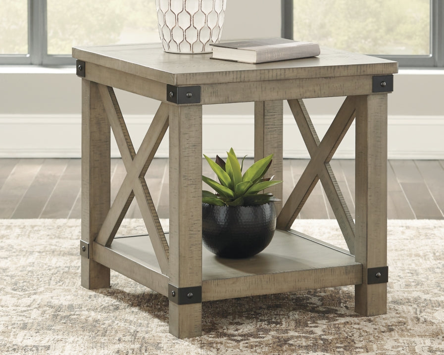 Aldwin Coffee Table with 2 End Tables - MyWaynesHome #